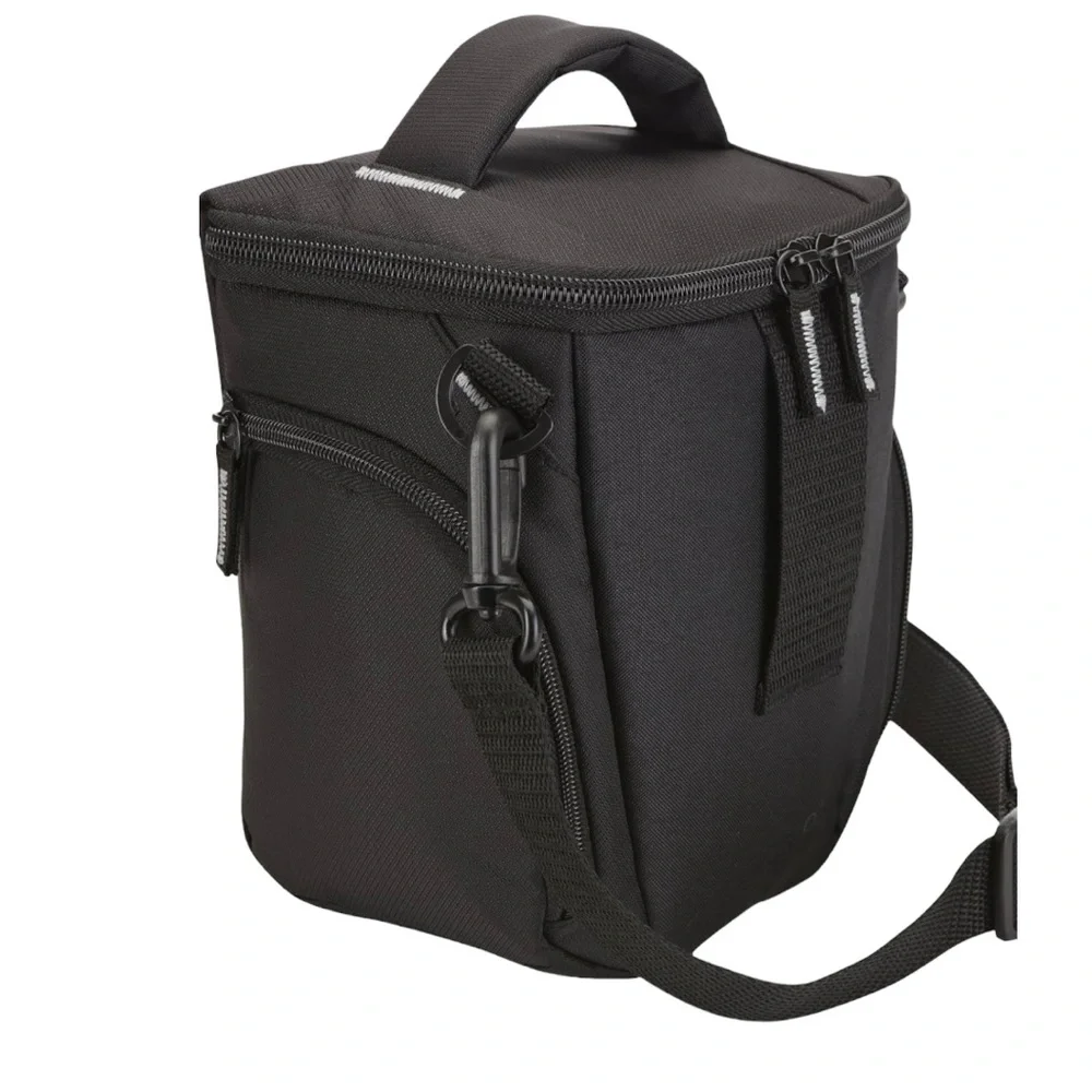 Case Logic TBC-406 Black Holster Camera Bag for DSLR w/ Strap & Belt Loop